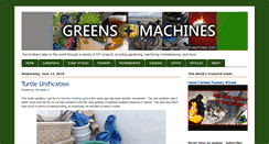Desktop Screenshot of greensandmachines.com